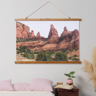 Sedona Arizona Red Rock Nationalpark Wandteppich Mit Holzrahmen