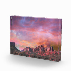 SEDONA ARIZONA Red Rock Sunset Granduer Fotoblock