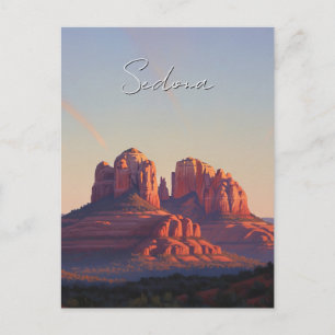 Sedona Arizona Reise Cathedral Rock Postkarte
