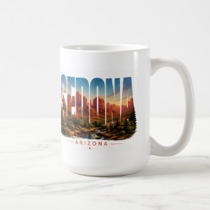Sedona Arizona Reise Roter Fels Wüstenlandschaft Kaffeetasse