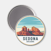 Sedona Arizona Reisen Vertical Magnet (Vorderseite/Rückseite)