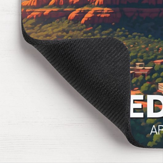 Sedona Arizona Reisen Vertical Mousepad (Ecke)