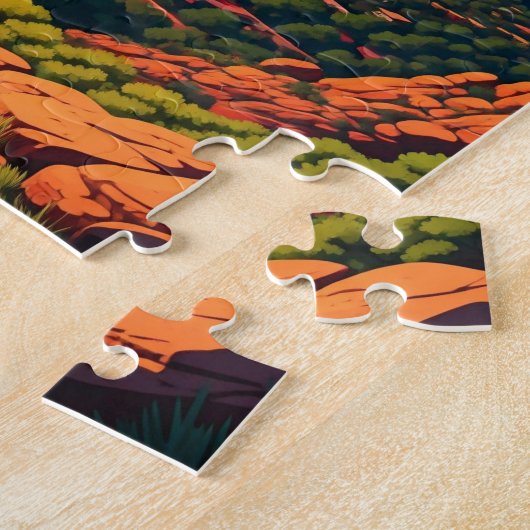 Sedona Arizona Reisen Vertical Puzzle (Seite)