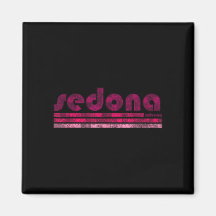 Sedona Arizona Retro Vintage verwittert Wandern Magnet