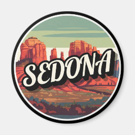 Sedona Arizona Rocks Travel Magnet