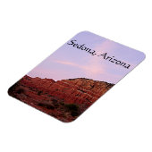 Sedona, Arizona, rote Felsen Magnet (Linke Seite)