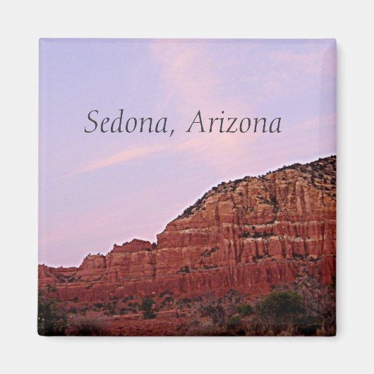 Sedona, Arizona, rote Felsen Magnet (Vorne)