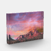 SEDONA ARIZONA Roter Rock Sunset Fotoblock (Links)