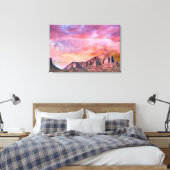 SEDONA ARIZONA Roter Rock Sunset Leinwanddruck (Insitu (Schlafzimmer))
