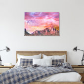 SEDONA ARIZONA Roter Rock Sunset Leinwanddruck (Insitu (Schlafzimmer))