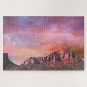 SEDONA ARIZONA Roter Rock Sunset Puzzle