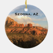 Sedona Arizona Rotes Meer Keramik Ornament (Hinten)