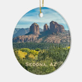 Sedona Arizona Rotes Meer Keramik Ornament (Links)