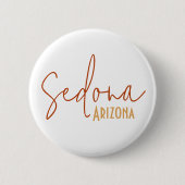 Sedona Arizona Souvenir Reise Geschenk Button (Vorderseite)