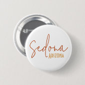 Sedona Arizona Souvenir Reise Geschenk Button (Vorne & Hinten)