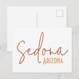 Sedona Arizona Souvenir Reise Geschenk Postkarte