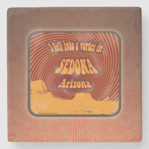 Sedona Arizona Turbulenz Steinuntersetzer