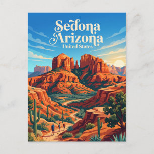 Sedona, Arizona, Vereinigte Staaten Arizona Postkarte