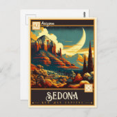 Sedona, Arizona | VINTAG Postkarte (Vorne/Hinten)