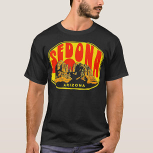 Sedona Arizona Vintage Distressive Kathedrale Rock T-Shirt