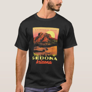 Sedona Arizona Vintages WPA Kunst T-Shirt