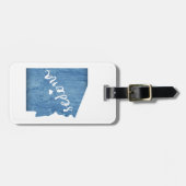 Sedona Arizona Wood Grain Gepäckanhänger (Vorderseite horizontal)