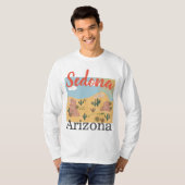 Sedona Arizona Wüste, Sweatshirt T-Shirt (Vorne ganz)