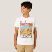 Sedona Arizona Wüste T - Shirt, Junge T-Shirt (Vorne ganz)