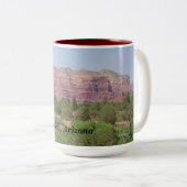 Sedona, Arizona Zweifarbige Tasse (VorderseiteRechts)