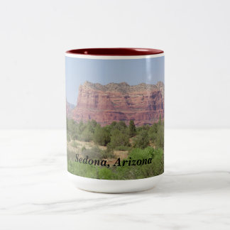 Sedona, Arizona Zweifarbige Tasse