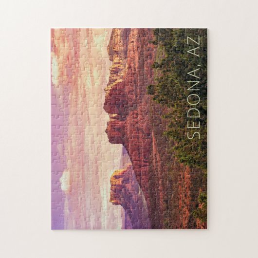 Sedona AZ Jigsaw Puzzle Arizona Desert Sunset (Vertikal)