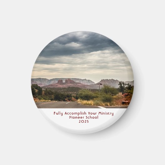 Sedona, AZ Pioneer School Magnet (Vorne)