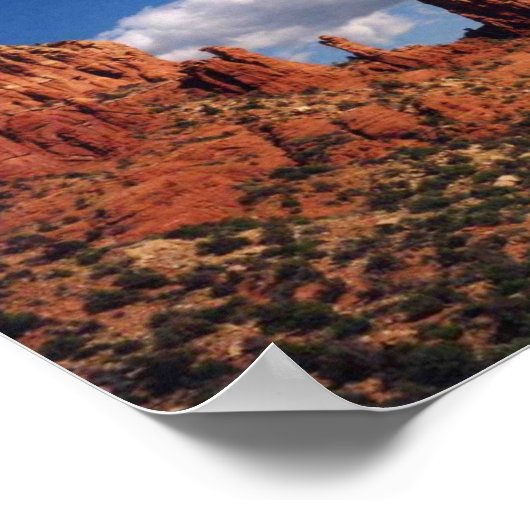 Sedona, AZ Poster (Ecke)