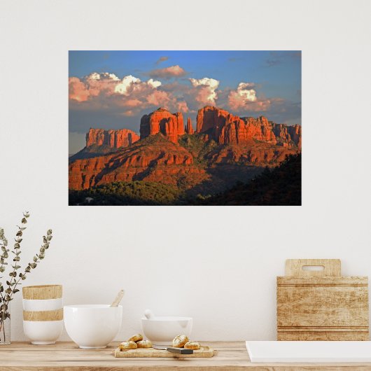 Sedona, AZ Valley 365 Poster (Küche)