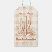 Sedona Bachelorette Geschenkanhänger (Rückseite)