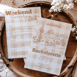 Sedona Bachelorette - Reise Einladung