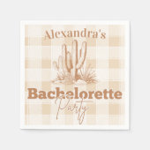 Sedona Bachelorette Serviette (Vorderseite)