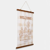 Sedona Bachelorette Wandteppich Mit Holzrahmen (Gewinkelt)