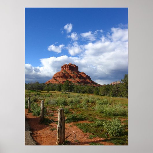 Sedona - Bell Rock Poster (Vorne)