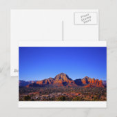 Sedona Berglandschaft Postkarte (Vorne/Hinten)