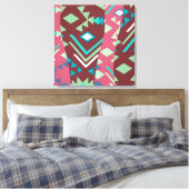 Sedona Boho Leinwanddruck (Insitu (Schlafzimmer))