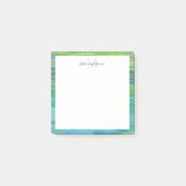 Sedona Falls Blue Green 3" x 3" Post-it Klebezettel (Vorderseite)