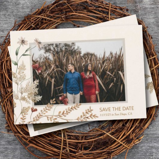 Sedona Garden Ferienwohnung Save the Date Karte