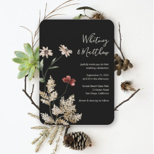 Sedona Garden Wedding Einladung