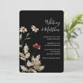 Sedona Garden Wedding Einladung (Stehend Vorderseite)