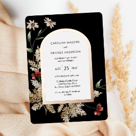 Sedona Garden Wedding Foil Einladung