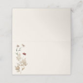 Sedona Garden Wedding Platzkarte (Außenseite Aufgefaltet)