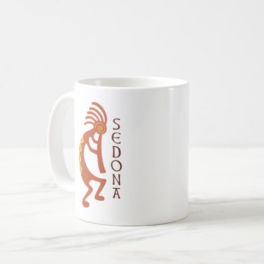 Sedona Kokopelli Kaffeetasse (Vorderseite Links)