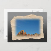 Sedona Moon Postkarte (Vorne/Hinten)
