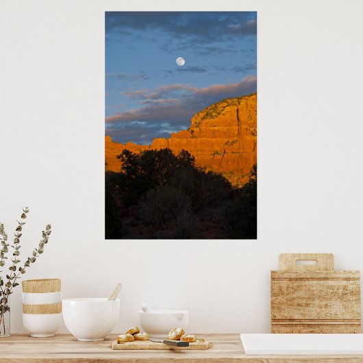 Sedona Moon Shadow 2217 Poster (Küche)